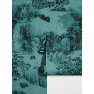 Carta da Parati Verde Giada