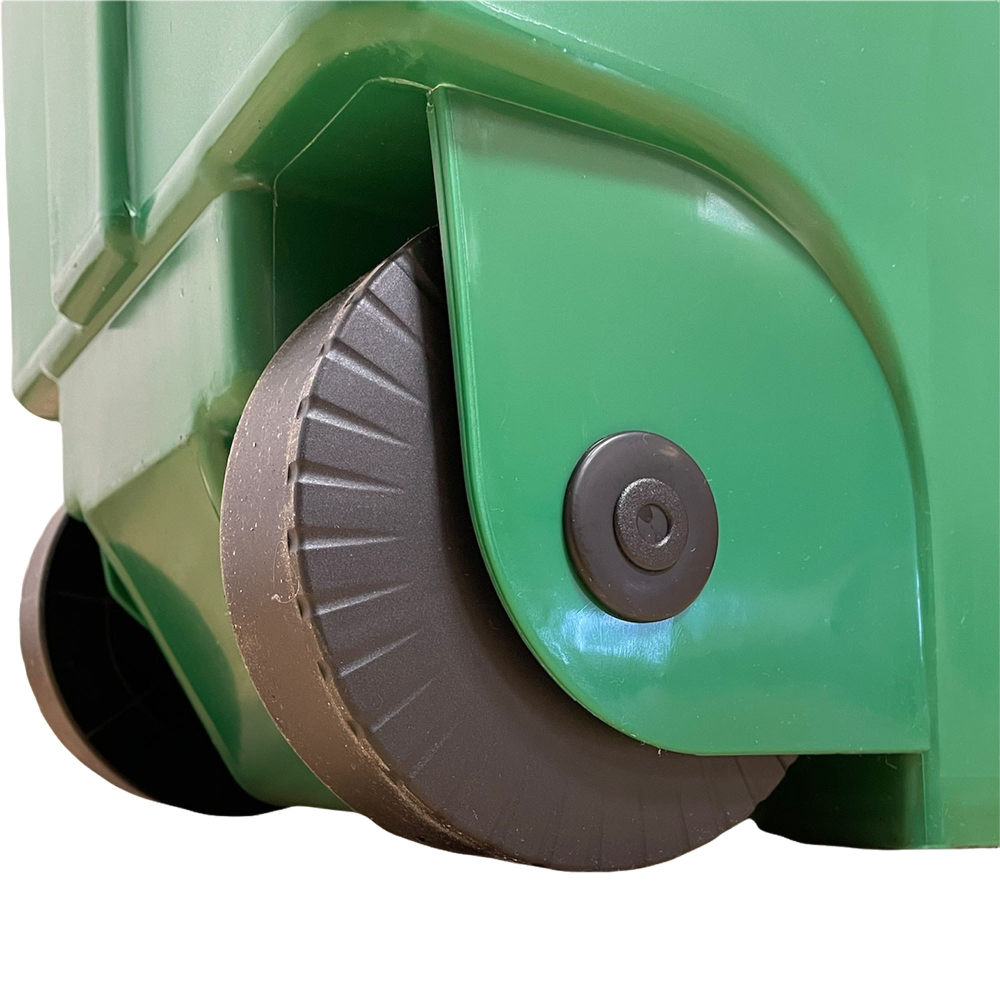 Pack reciclaje 3 contenedores - cubo de basura wellhome reciclo 110l cerrado c/u: azul (papel y cartón) - verde (vidrio) - amarillo (plásticos)