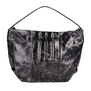 Borsa a spalla da Donna Vanda in Vera Pelle Made in Italy 30x40x5 cm