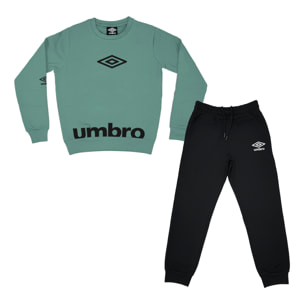 Tuta Ragazza UMBRO 8 / 16 Anni Cotone Felpato Invernale