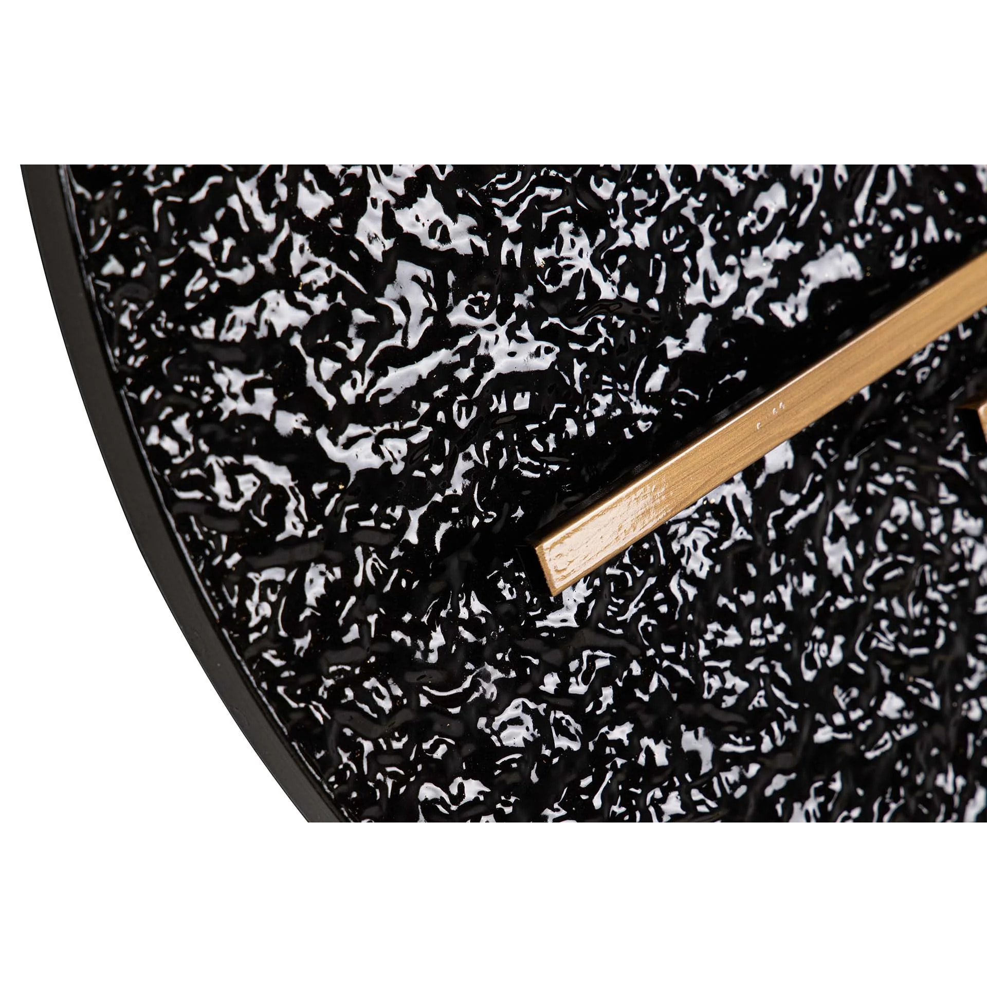 Adorno Pared Metal Dorado Negro 83x8x53 Cm