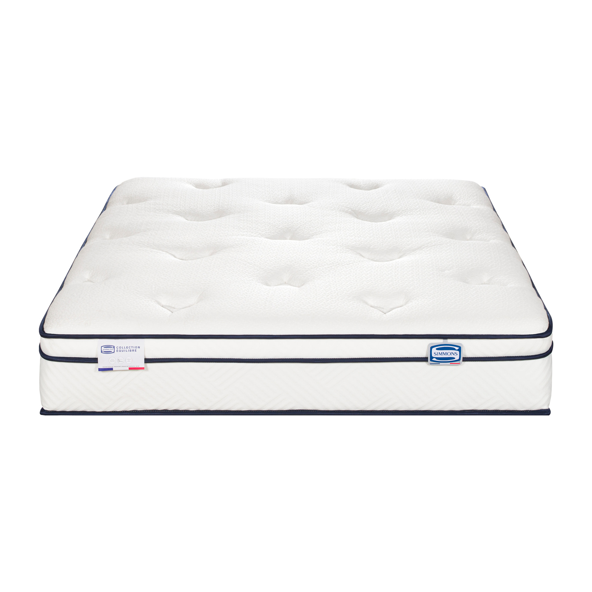 Matelas L'INEGALE , Hybride, ferme, H27