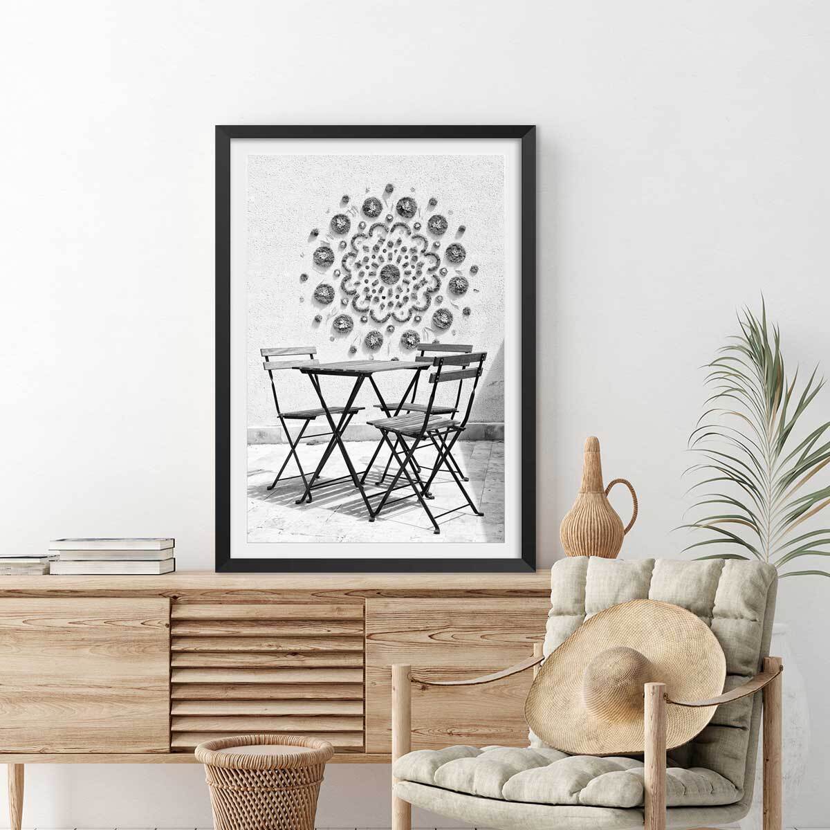 Affiche pause détente Affiche seule