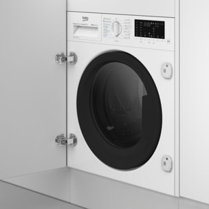Lave linge séchant hublot encastrable BEKO B5DBT68547W