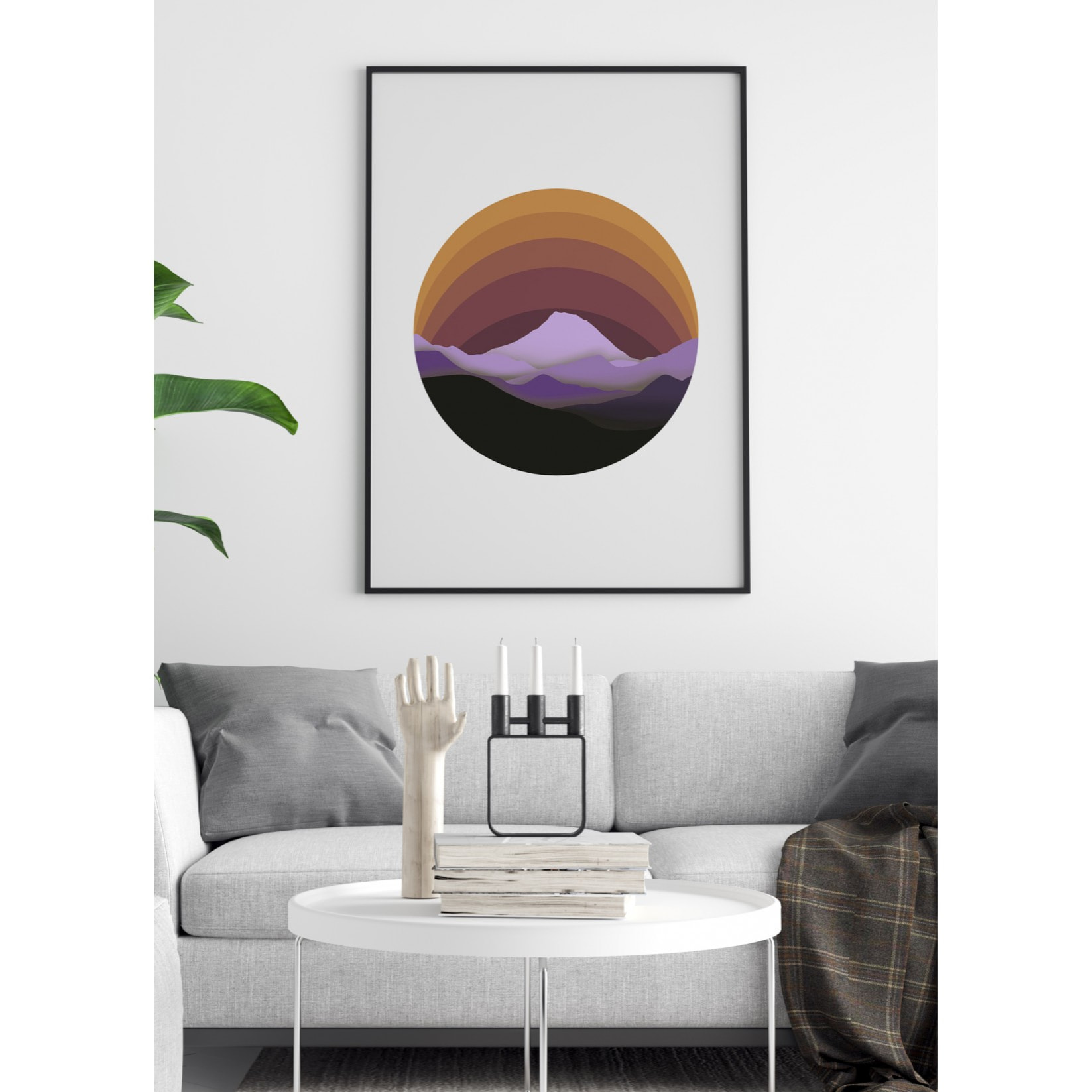 Affiche Landscape Circle