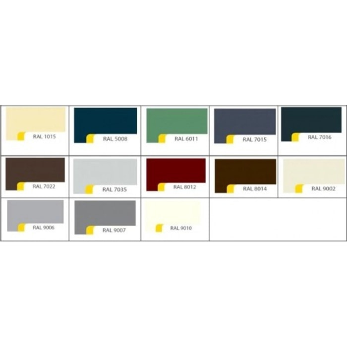 Vis bois SCELL-IT - Ø4.5 x 35 mm - Gris terre d'ombre RAL7022 - Sachet de 100 - RDT-45035-7022