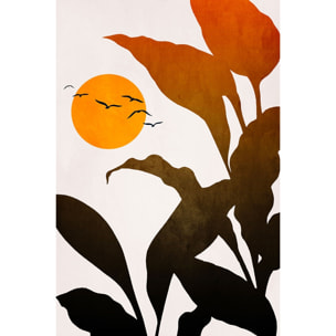 Tableau graphique Tropique paradis Tableau plexiglas