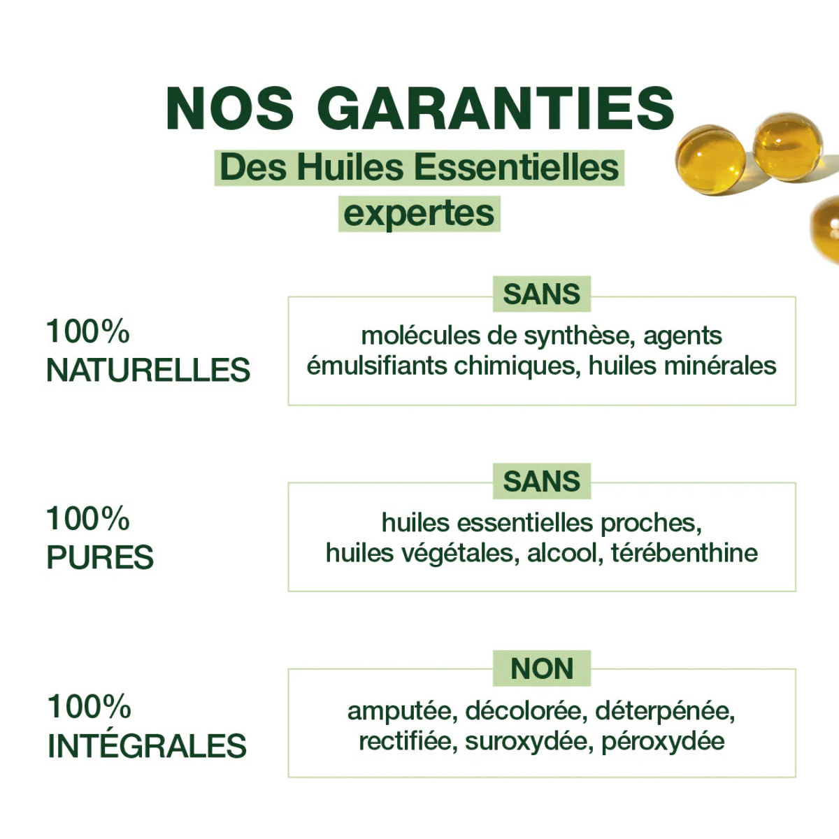 Pranarom - Perles d'Huile Essentielle de Ravintsara - Bio - 60 Perles