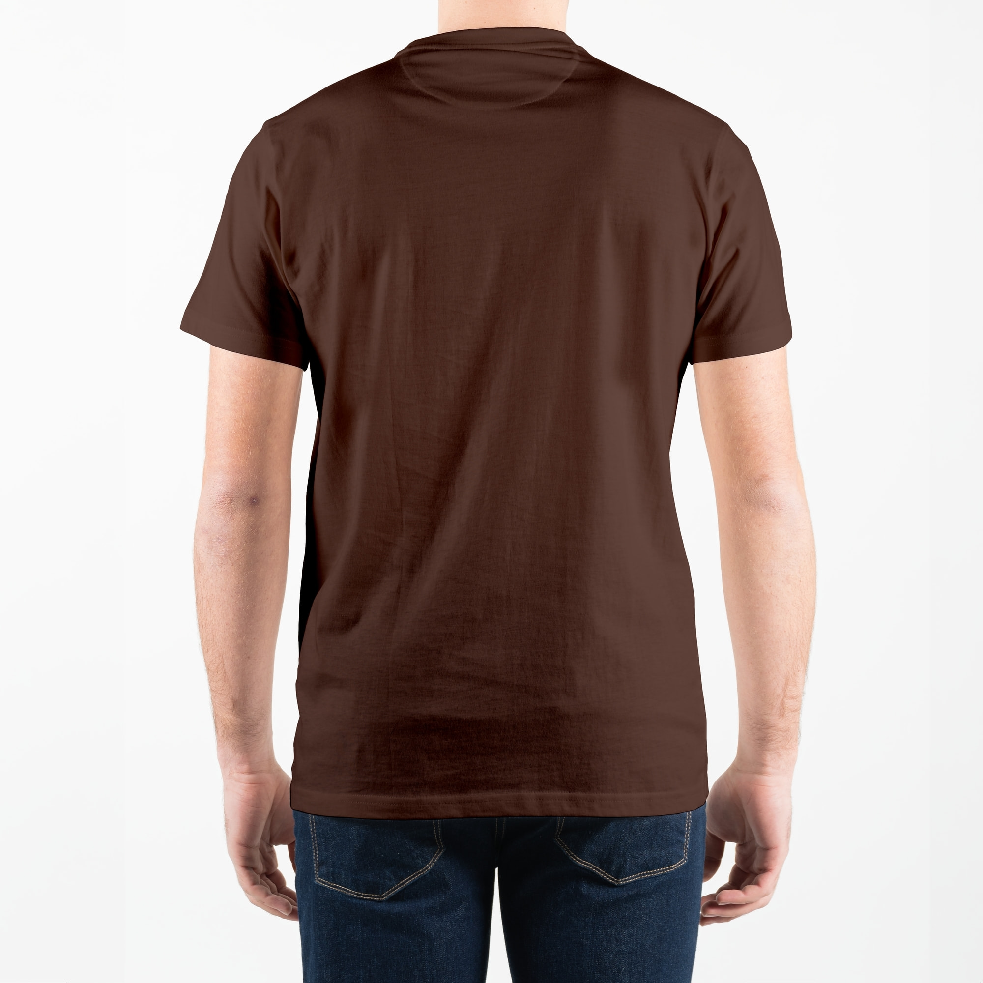 T-shirt basic maniche corte con logo ricamato