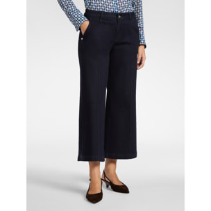 Elena Mirò - Jeans 5 tasche marinière, "Mary" - Blu