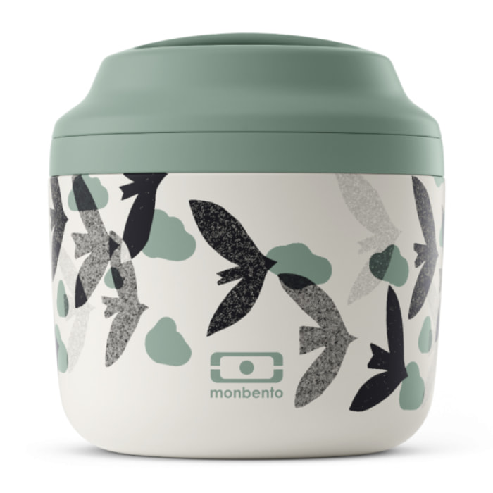 Lunch Box Bento Isotherme - MB Element graphic Birds