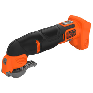 Outil oscillatoire multifonction 18V - Vitesse variable 8000-18000 osc/min, 18 accessoires, Sans batterie, ni chargeur