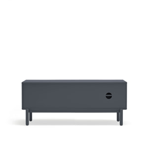 Mueble de televisión Arista con 2 cajones y 1 puerta abatible verde