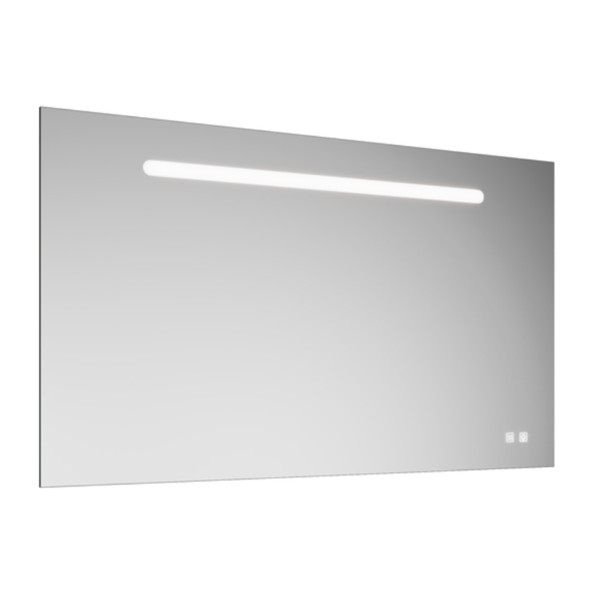 Miroir LED 60 cm BURGBAD Olena tactile et antibuée