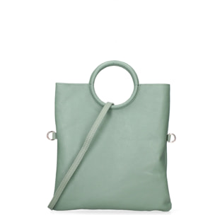 Borsa a mano da donna Made in Italy - Modello Valora Chic - 100% pelle - 29.0 x 30.0 x 1.0 cm