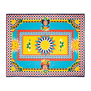 Nappe 140x180 cm Excelsa – Sicilian Rhapsody, Coton et Polyester Multicolore