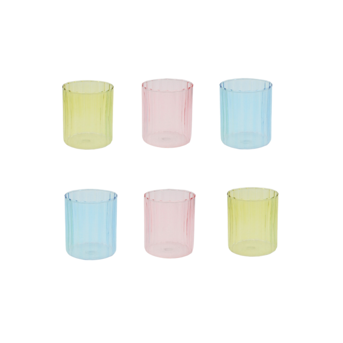 Lot de 6 verres, KYOTO