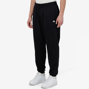 Kappa - Pantaloni Uomo Nero - Authentic Nogany
