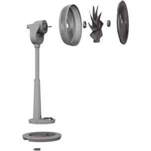 Ventilateur DUUX DXCF27 WHISPER 2 Gris Mat