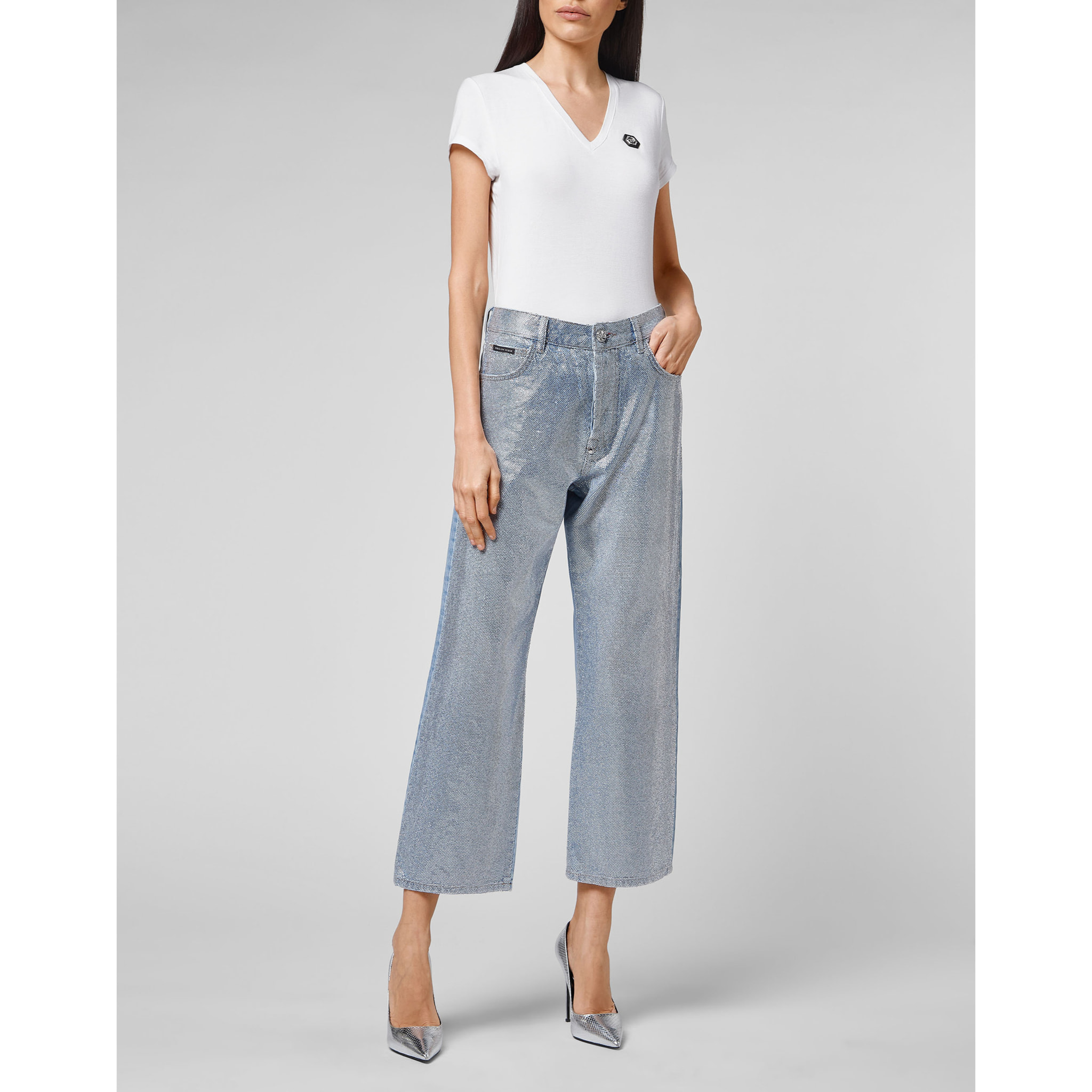 PHILIPP PLEIN High Rise Jeans