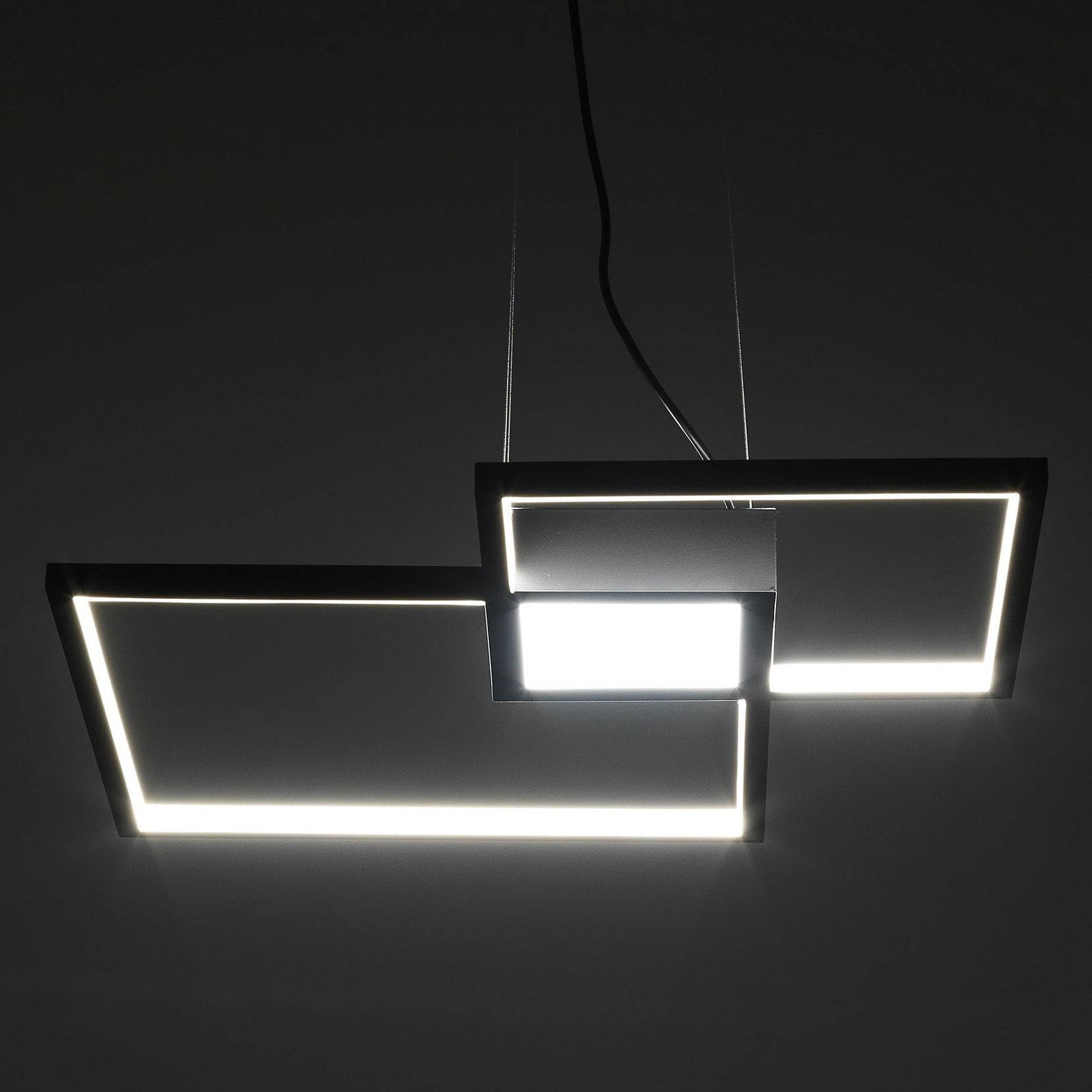 Oresteluchetta Lampadario RHOS BLACK Nero