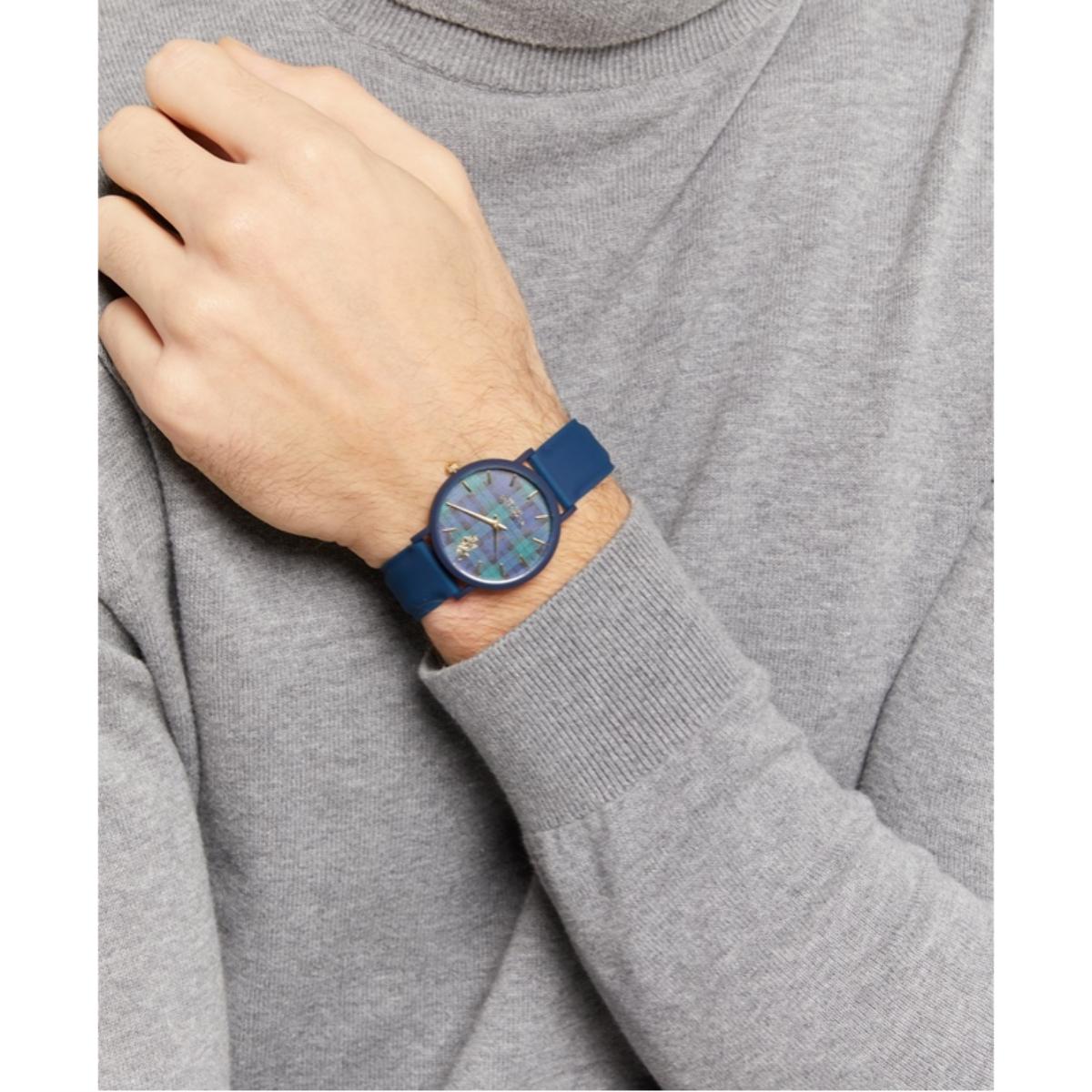 Orologio U.S. Polo Assn. In silicone blu