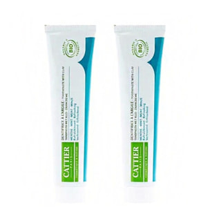 Dentargile  - Duo dentifrices rafraîchissant 2x75 ml