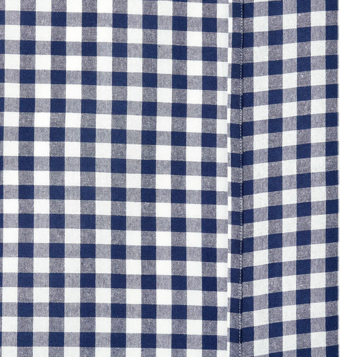 Rideau Groove 260x140cm vichy bleu navy