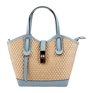 Borsa a mano Cheval Firenze Gallipoli Mini Celeste