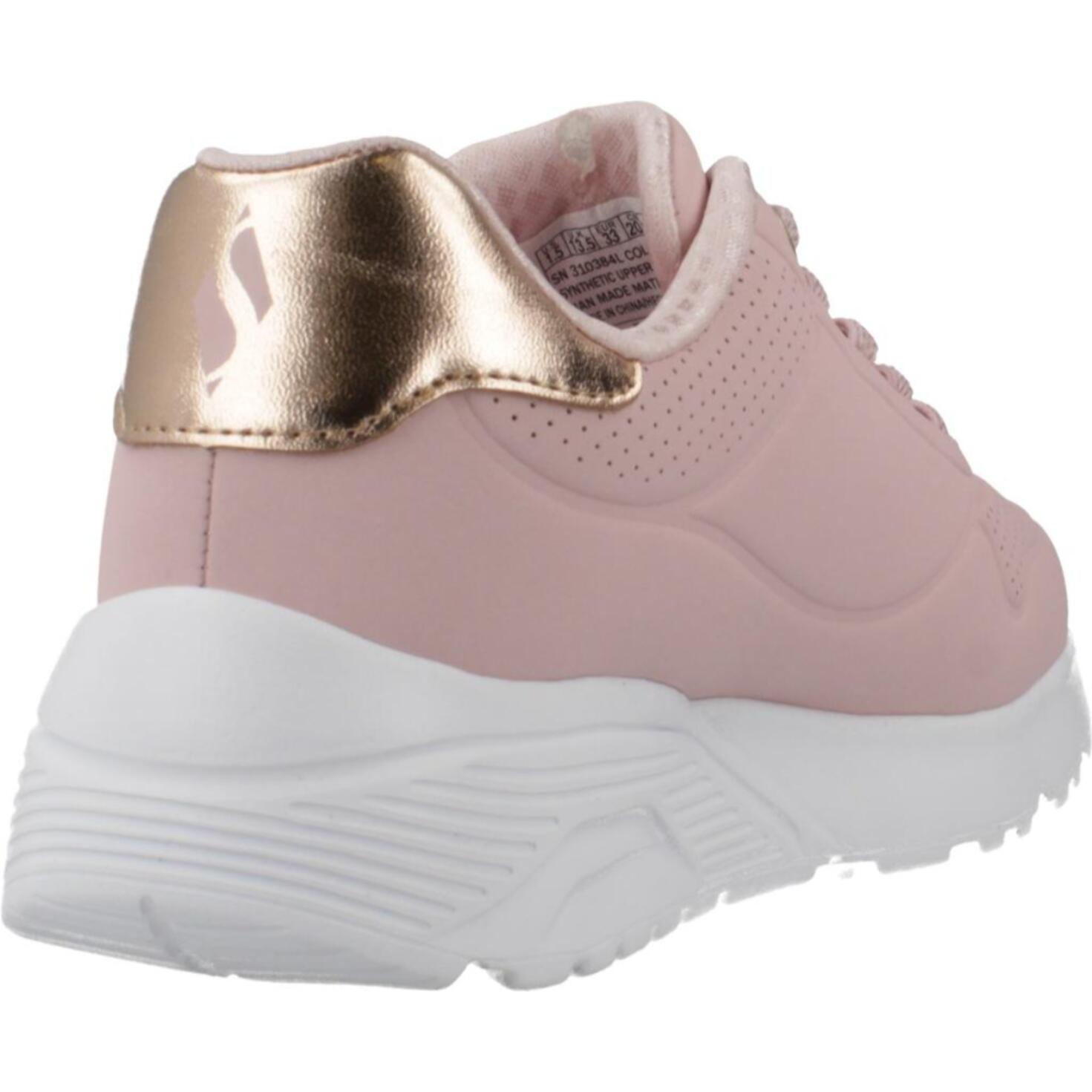 Zapatillas Niña Uno Lite-metallic Mo Rosa