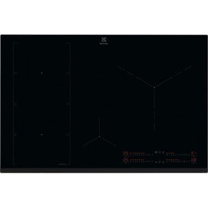 Plaque induction ELECTROLUX EIV85456 80cm - Zone Modulable Flex