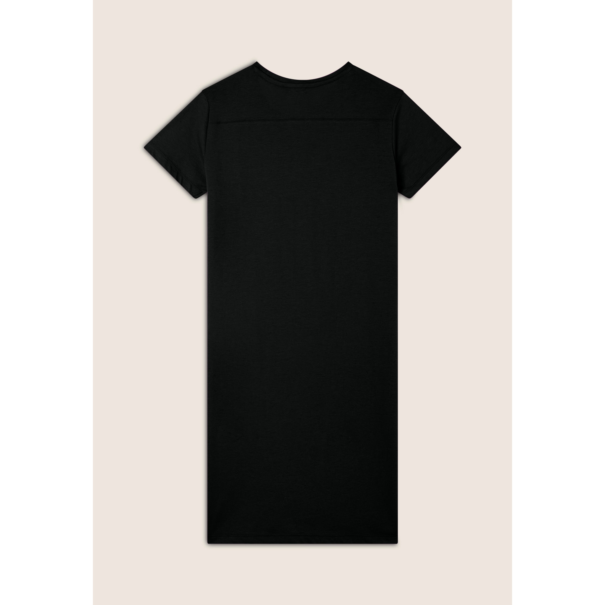 Vestito in jersey con perline dorate