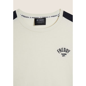T-shirt Uomo Regular Fit con Dettagli a Contrasto