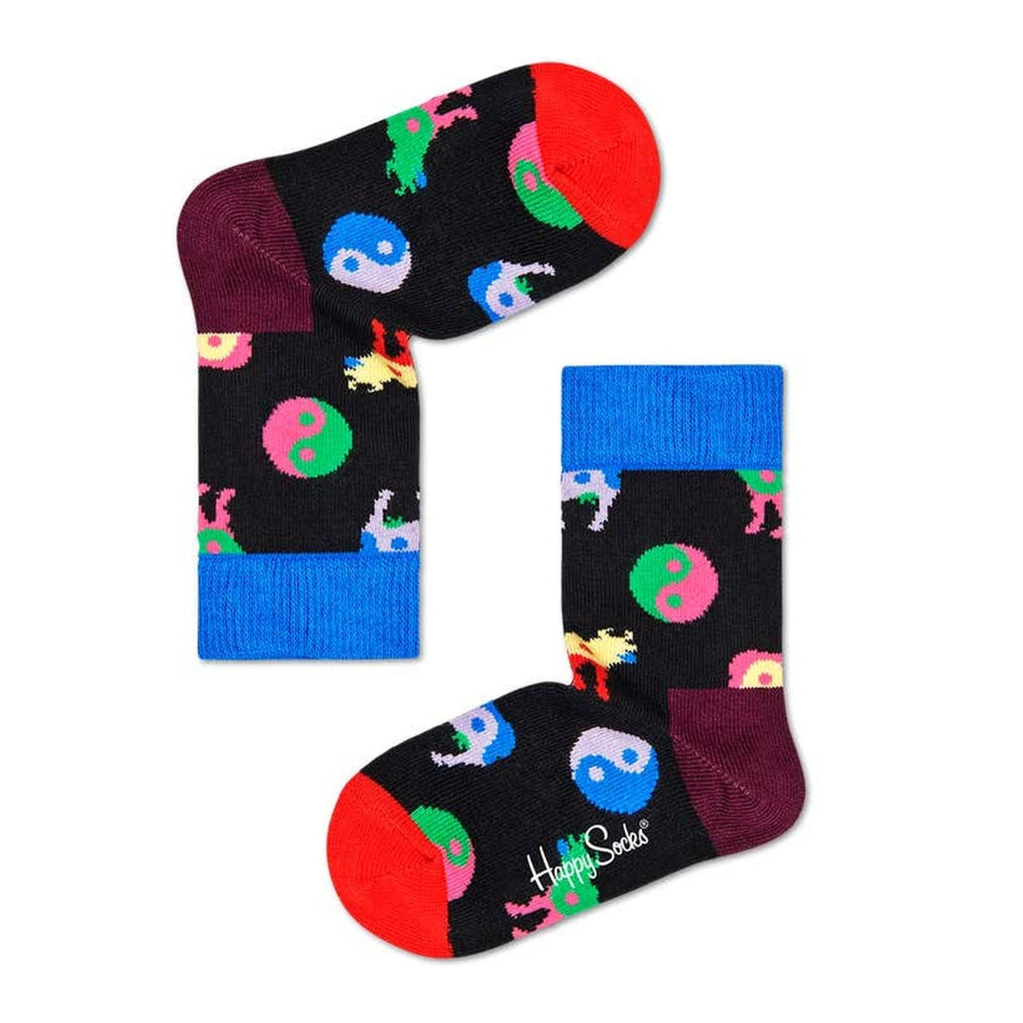 Calcetines kids yin yang cow