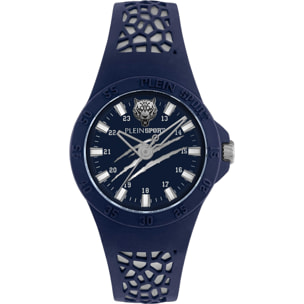 Orologio Plein Sport THUNDERSTORM Silicone Blu