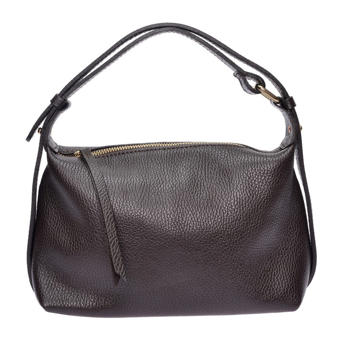 Borsa a tracolla Anna Luchini Marrone