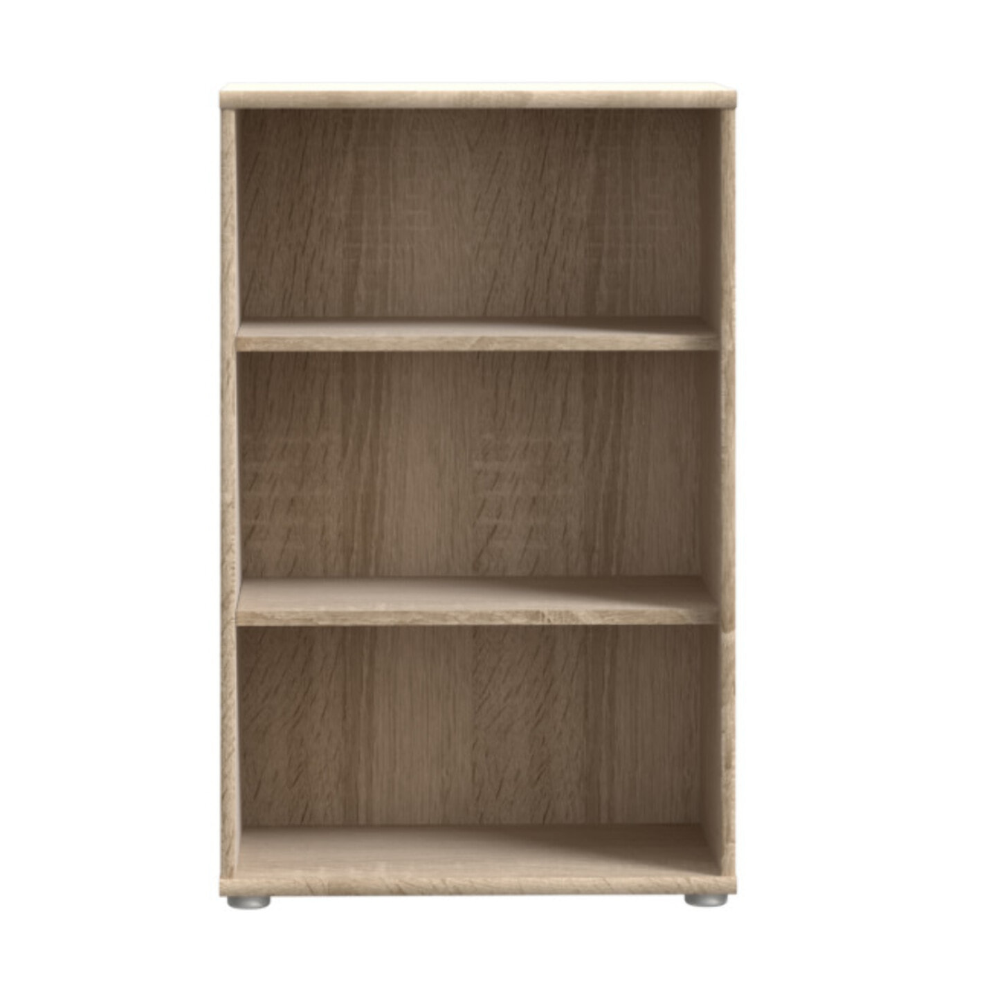 Étagère H. 111 x L. 54 cm décor chêne sonoma avec 2 étagères - MIA