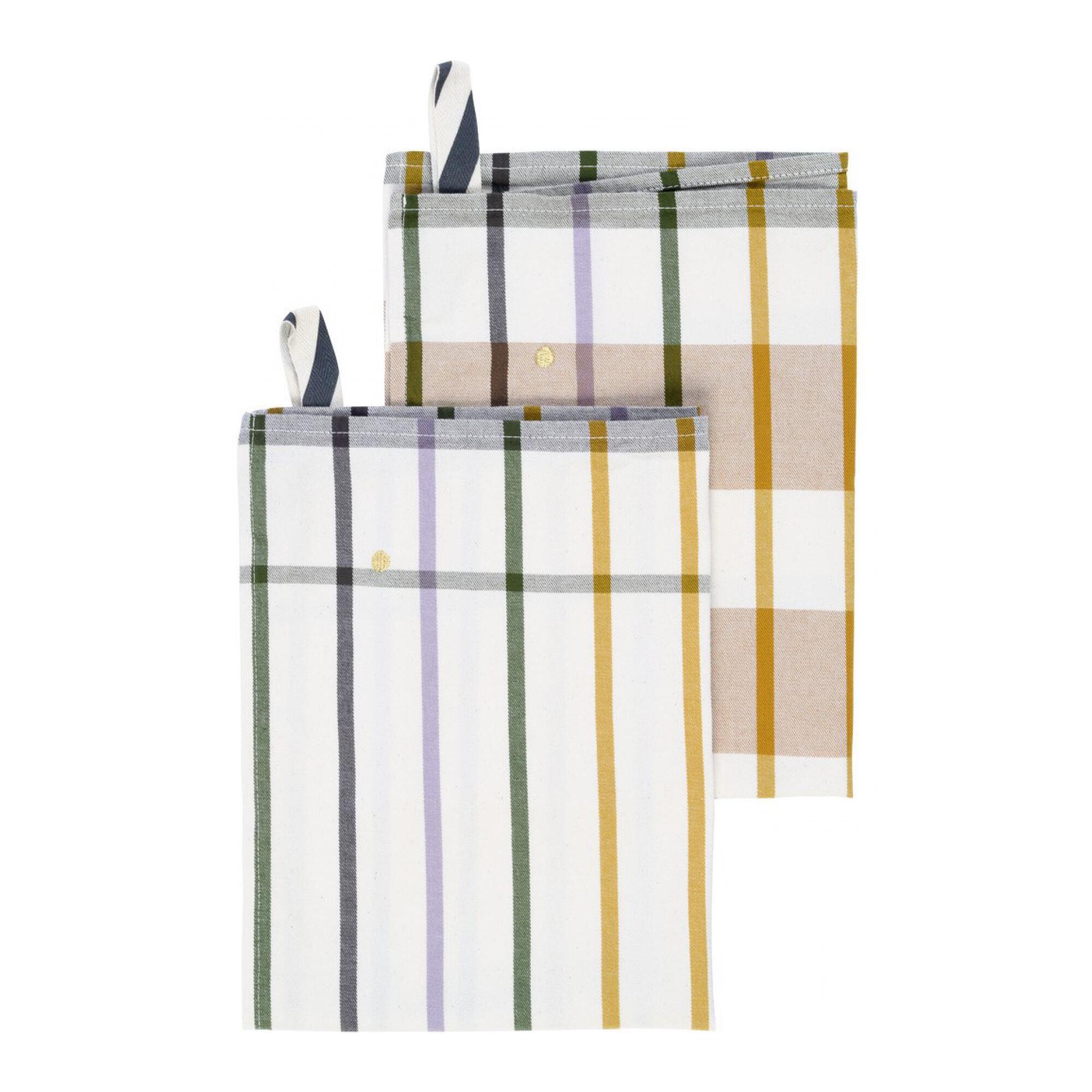 Lot de 2 torchons Archie