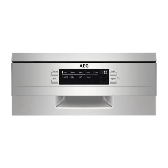LAVAVAJILLAS AEG FFB62427ZM INOX E 9 CUBIERTOS 44,6CM