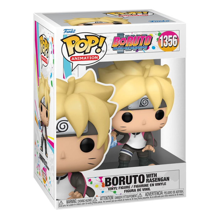 Boruto Naruto Next Generations Funko Pop Vinile Figura Boruto con Rasengan 9 Cm