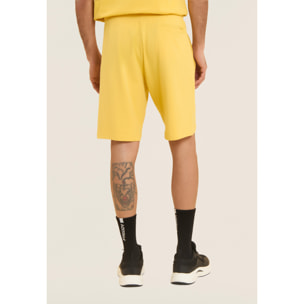 Pantaloni corti in jersey stretch con taschino