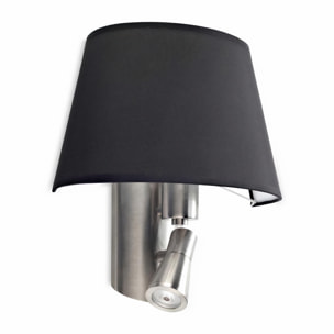 LEDS C4 Aplique Balmoral LED E27 2.2. |15W 3000K Níquel Satinado