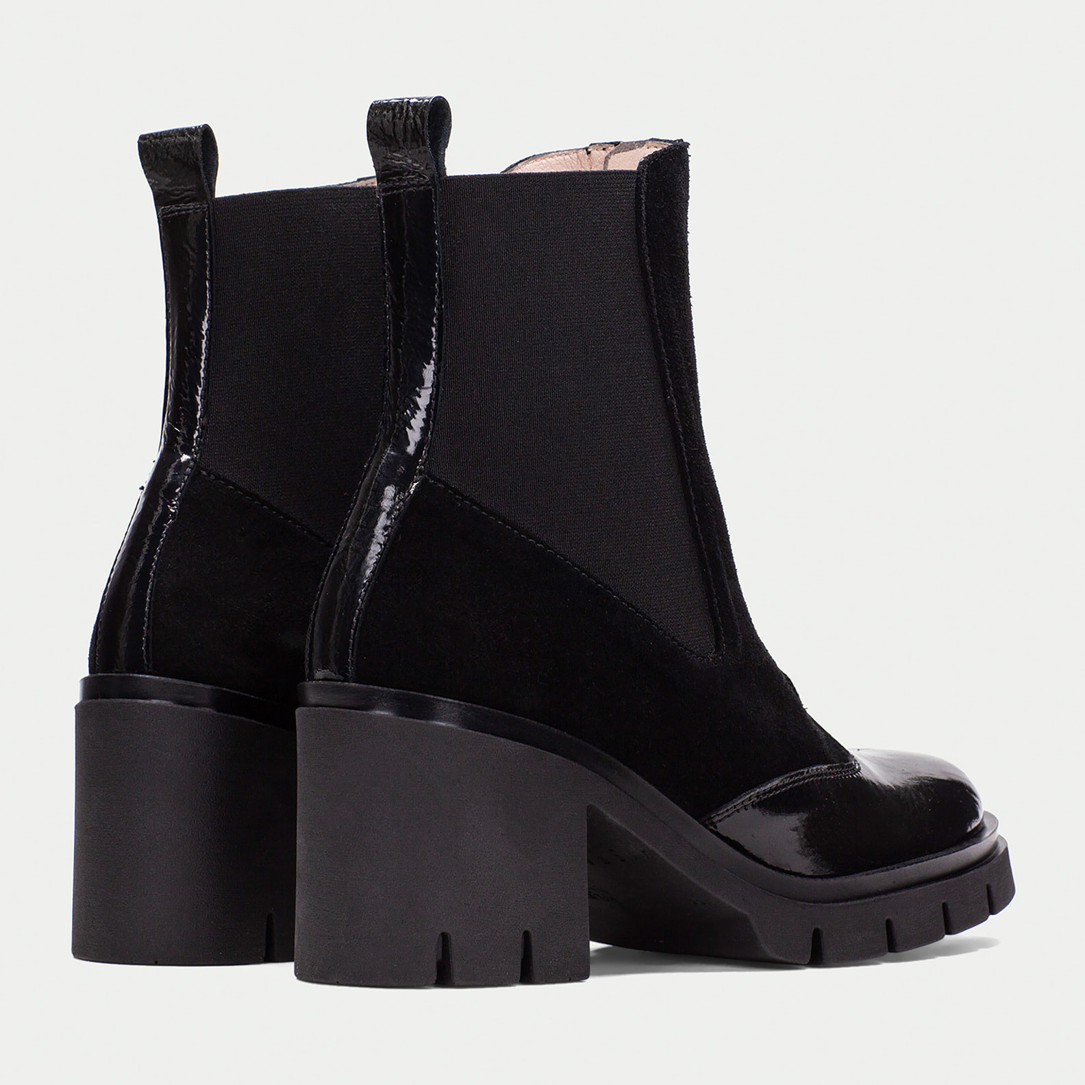 Botin Zurich Negro antracita 7 cm