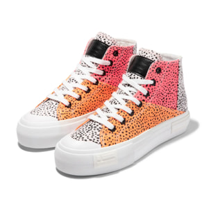 Zapatillas Altas Mujer One Way High Patch Multicolor D.Franklin