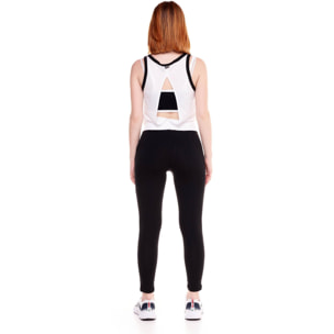 Leggings de mujer en blanco y negro.