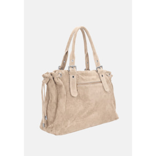 Borsa a mano da donna Made in Italy - Modello Celeste Plus - 100% pelle - 20.0 x 28.5 x 41.0 cm