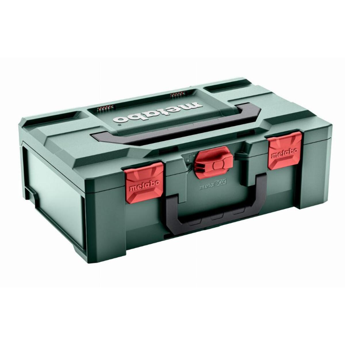 Meuleuse CC 18 LTX BL METABO sans batterie ni chargeur + coffret MetaBox + 5 disques (2 Flexiarapid métal + 2 Flexiarapid universels + 1 disque Combinator) - 600349840