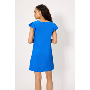 Vestito corto Blu