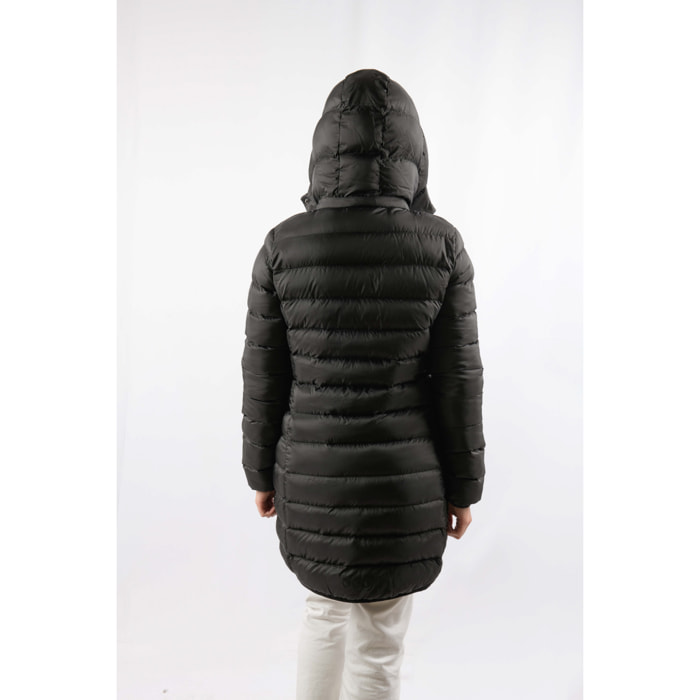Chaqueta Munich Long Jacket marca ECOON - Negro