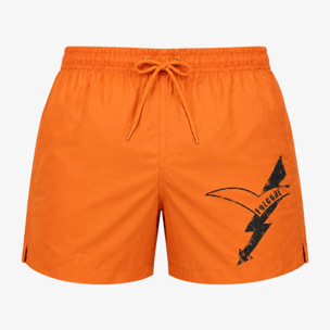 Costume boxer Folgore arancione uomo